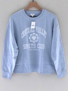 NWT J.Crew Factory Sports Club Graphic Sweatshirt
